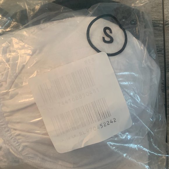 NWT RHONDA SHEAR 2 PIECE ANTIMICROBIAL UNDERWIRE BANDEAU BRA'S BLACK & WHITE - Picture 6 of 12